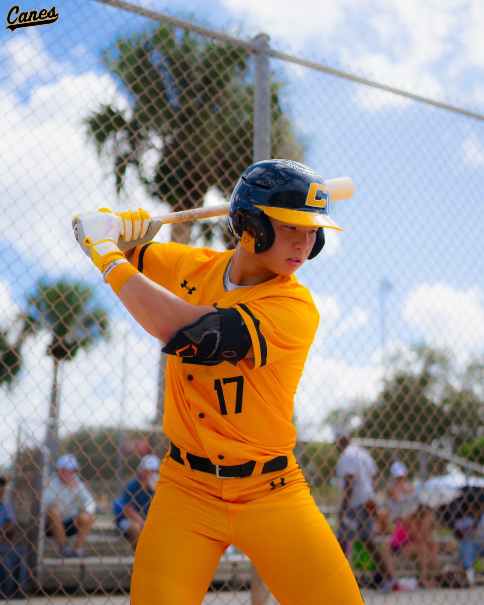 TheCanesBB's tweet photo. Gold standard⚡️

#thecanes #DifferentBrandOfBaseball https://t.co/DF0cwreYN6