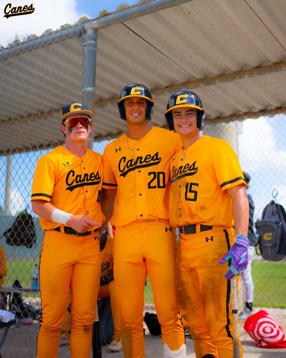 TheCanesBB's tweet photo. Gold standard⚡️

#thecanes #DifferentBrandOfBaseball https://t.co/DF0cwreYN6