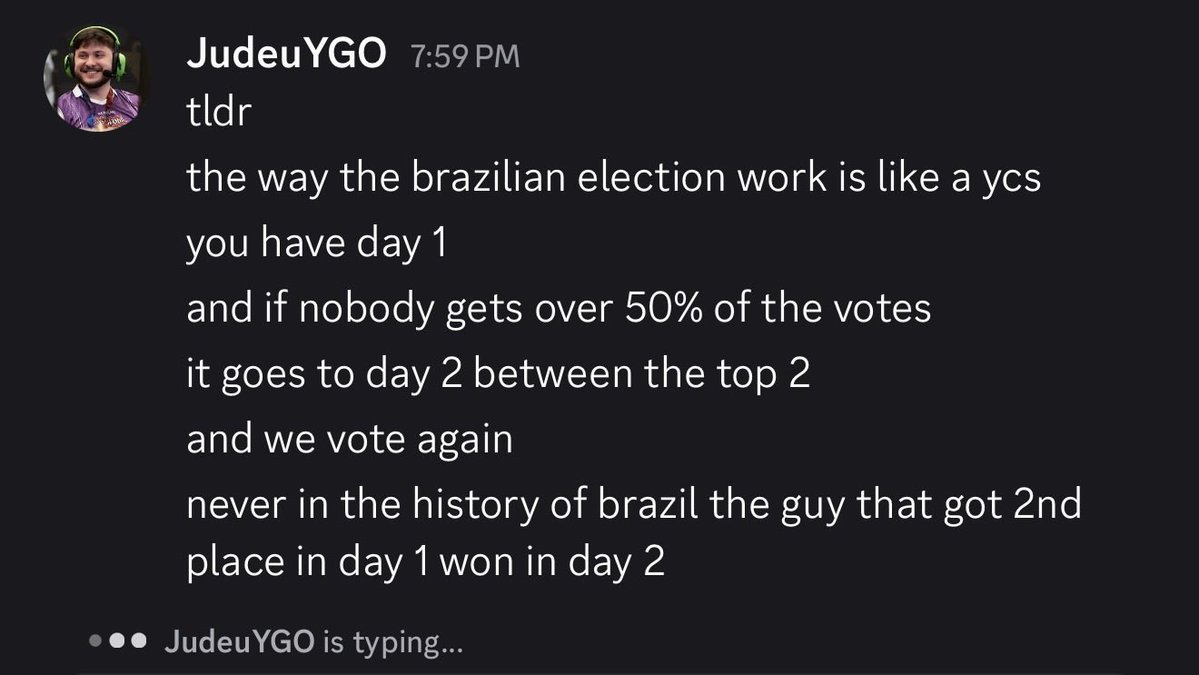 TrishulaTTV's tweet photo. Yugioh player explaining politics: So imagine a YCS https://t.co/eoDiyKBECE