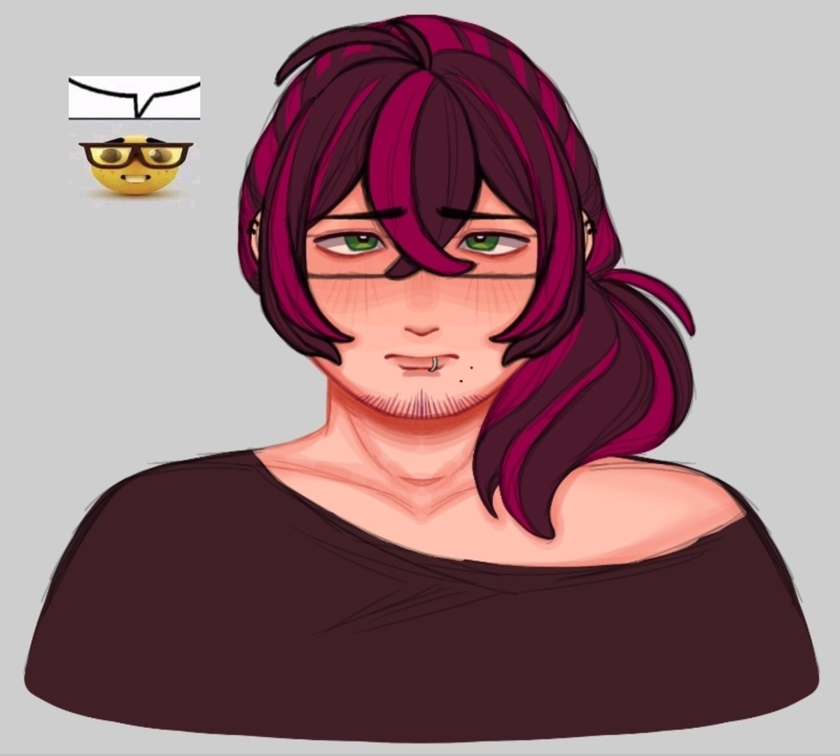 Yane_st3r's tweet photo. Nerd neeeeerd emo neeerd 🗣🗣🗣
#ocreference #ocart #wip #fyp #FYP https://t.co/Zi2evWv4CP