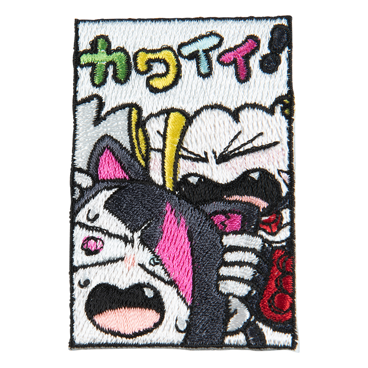 TeamGRAPHT's tweet photo. 今回は新たに「漫画のコマごと刺繍ステッカーにする」をしてみました、いかがでしょうか？

▼予約はこちらから👀
https://t.co/INDTp2ElSn

#スト6 #がんばれジュリちゃん https://t.co/Xk4emGXjt2