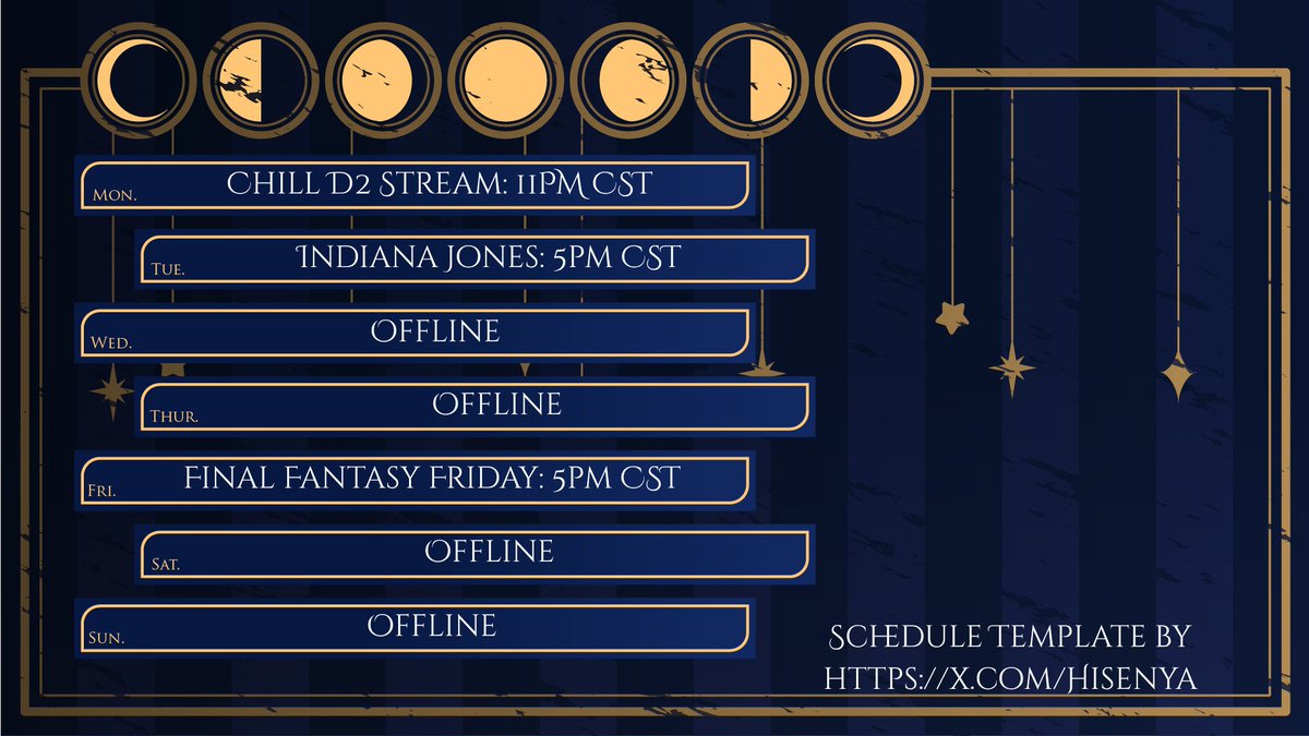 SpaceLucerna's tweet photo. New week, new schedule.  Same schedule? Days and games didn't really change did it? Have a blessed day yall!! https://t.co/tI7yR0coIE