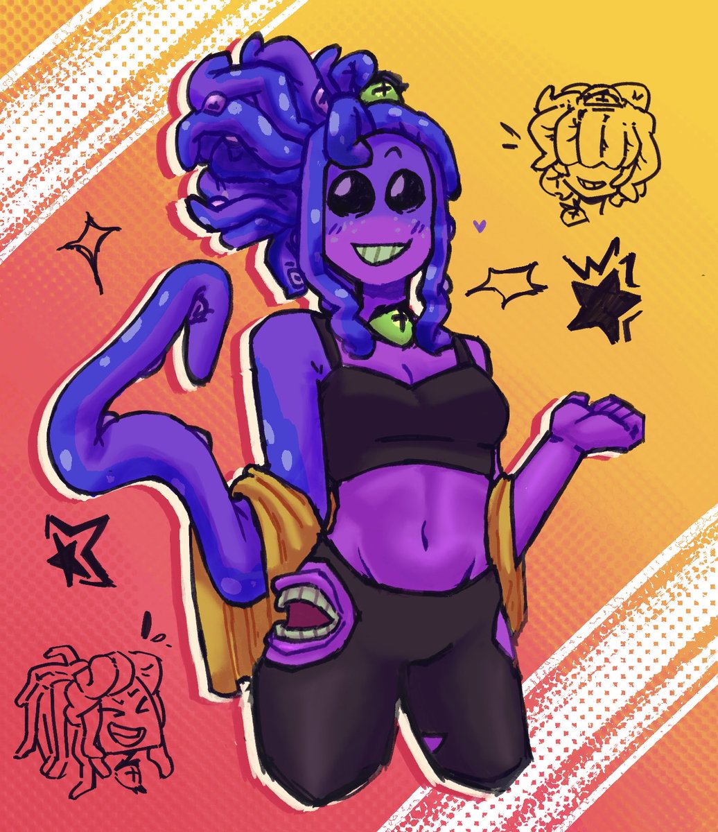 Mattpewr's tweet photo. hello new account heres zoe
#monsterprom https://t.co/vztCGrt1yD