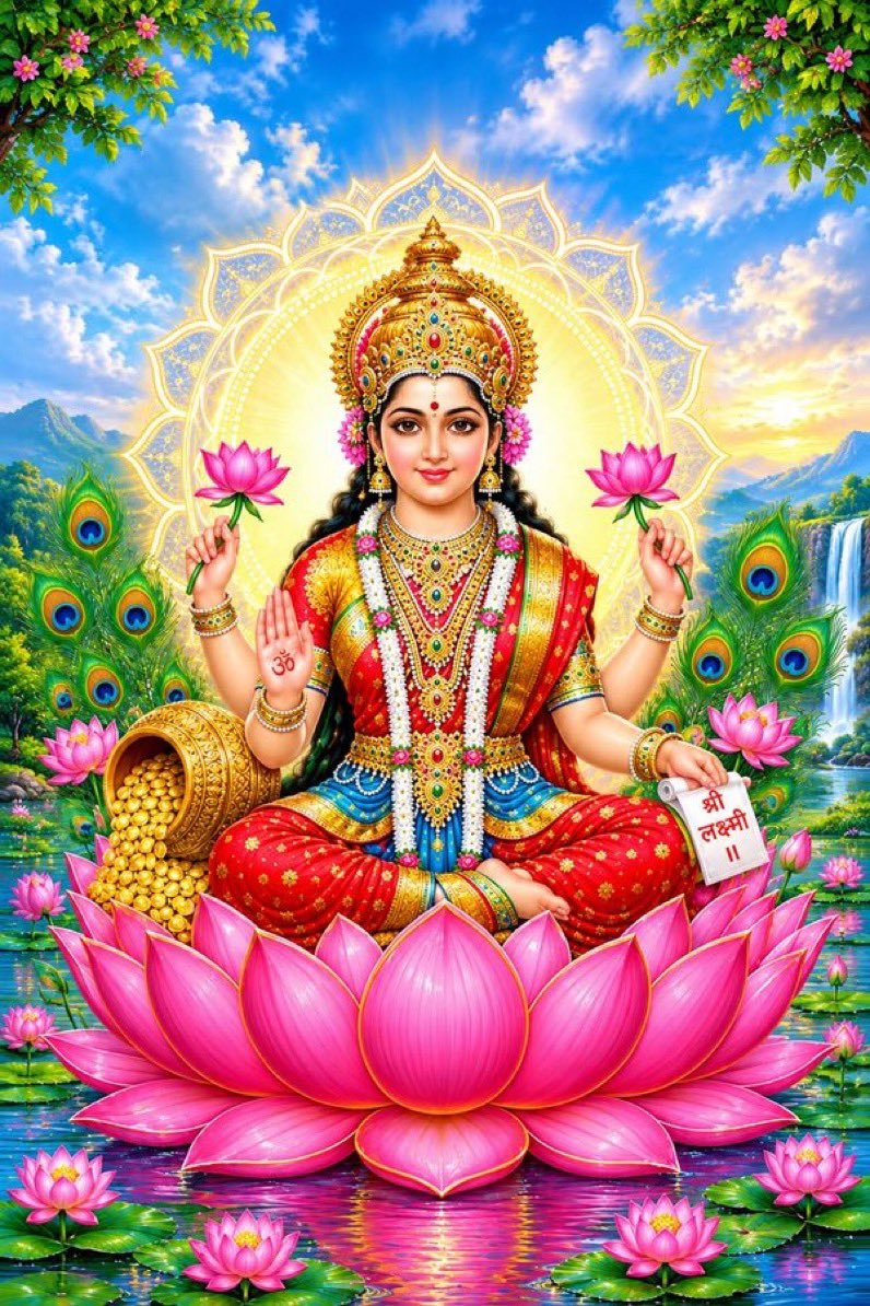 bhumidixit__'s tweet photo. धन, वैभव और समृद्धि की देवी हैं  जय मां महालक्ष्मी https://t.co/eEbsReeKag