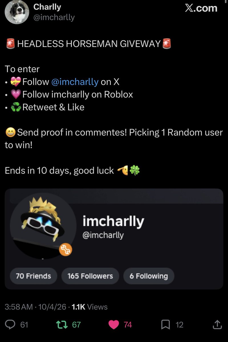 JoayBoay's tweet photo. @imcharlly done i guess https://t.co/Xv7Kcb0YCa