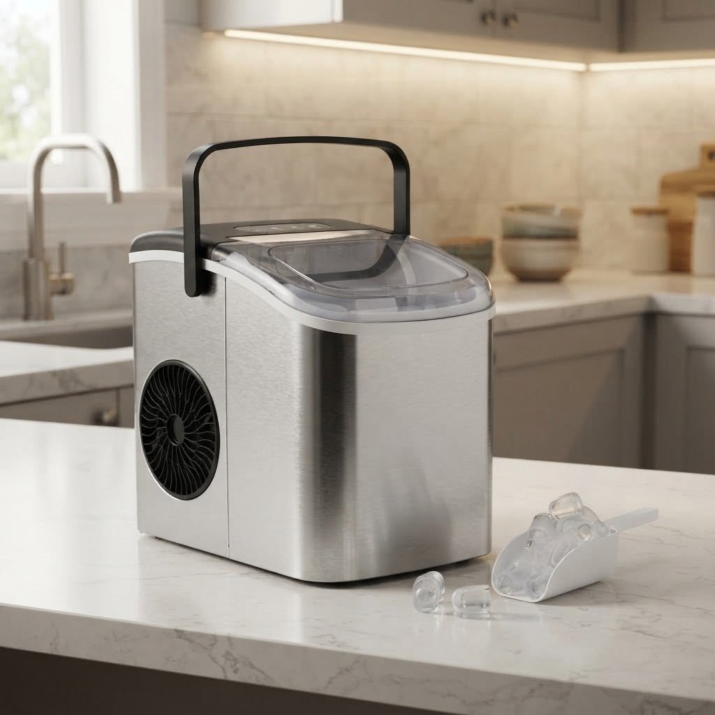 realballadolla's tweet photo. 55% off this countertop ice maker with clipped coupon! #ad https://t.co/3rqAdk08S6 #icemaker #kitchendecor #icedcoffee #gifts https://t.co/a4VAPBAnFr