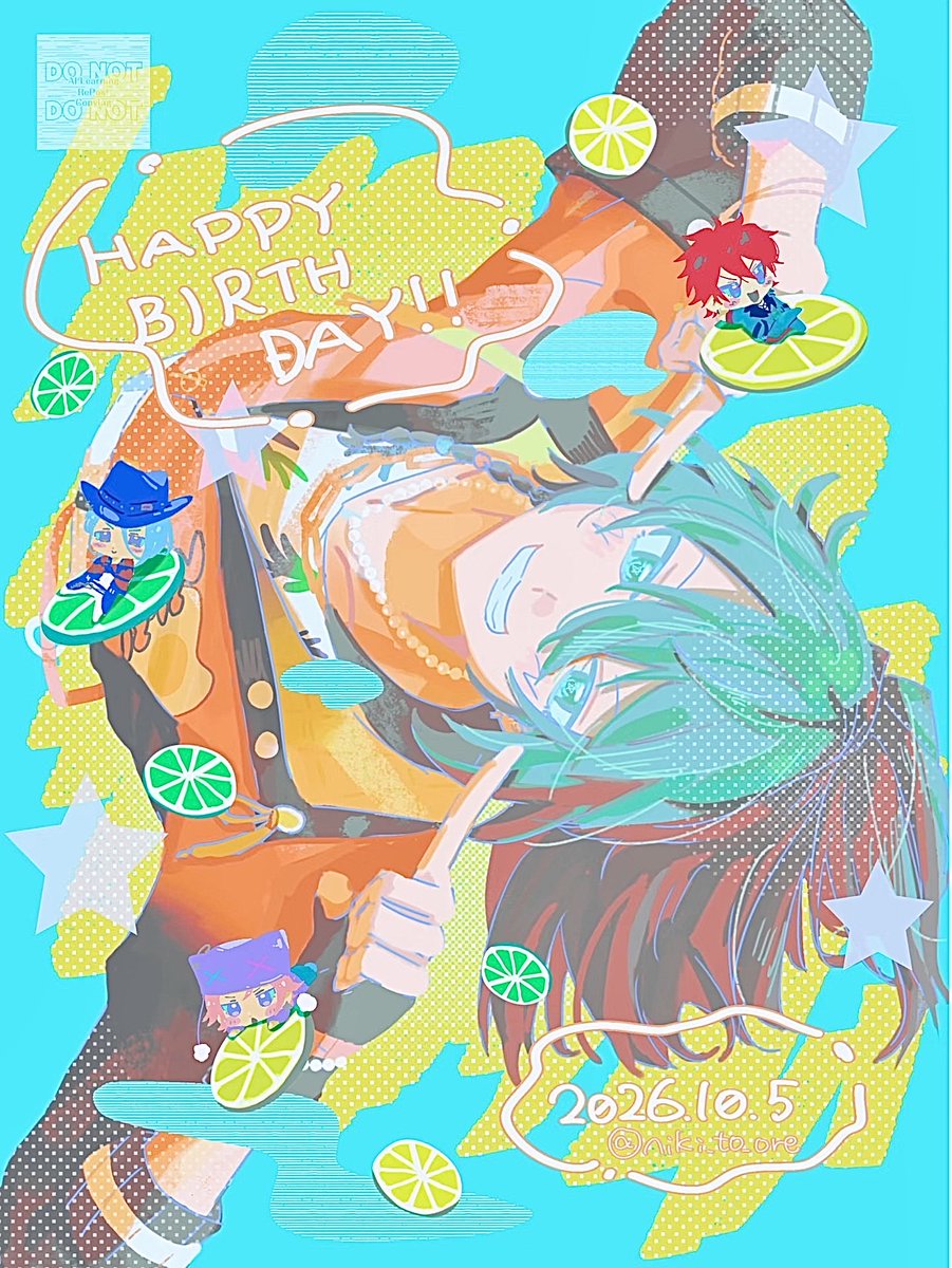 niki_to_ore's tweet photo. ✨⭐️🍋🎂#椎名ニキ誕生祭2026 🍻🍳💛✨ https://t.co/WMF7wVpUv6