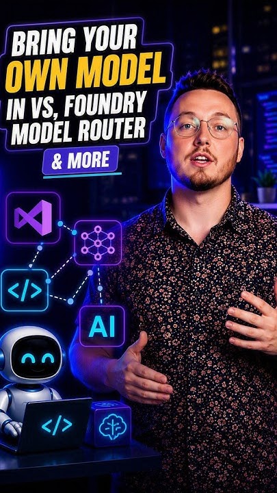 VisualStudio's tweet photo. The latest Microsoft news in 3 minutes.
Bring Your Own Model moved into preview in Visual Studio, Microsoft Foundry's model router expanded its regions and refreshed its model pool, and #dotNETConf 2026 has a date!
🎥 https://t.co/XEPwikgPzl https://t.co/Jr8Aua56KK