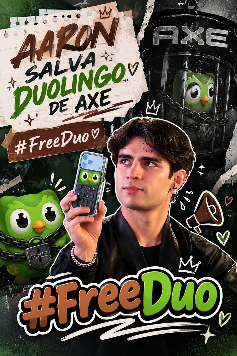 LasPrenditasAD's tweet photo. Las Perritas pondrán llegar tarde pero siempre apoyando 🗣️🔥
AARON SALVA DUOLINGO DE AXE
#FreeDuo https://t.co/VDO0VAd0z8
