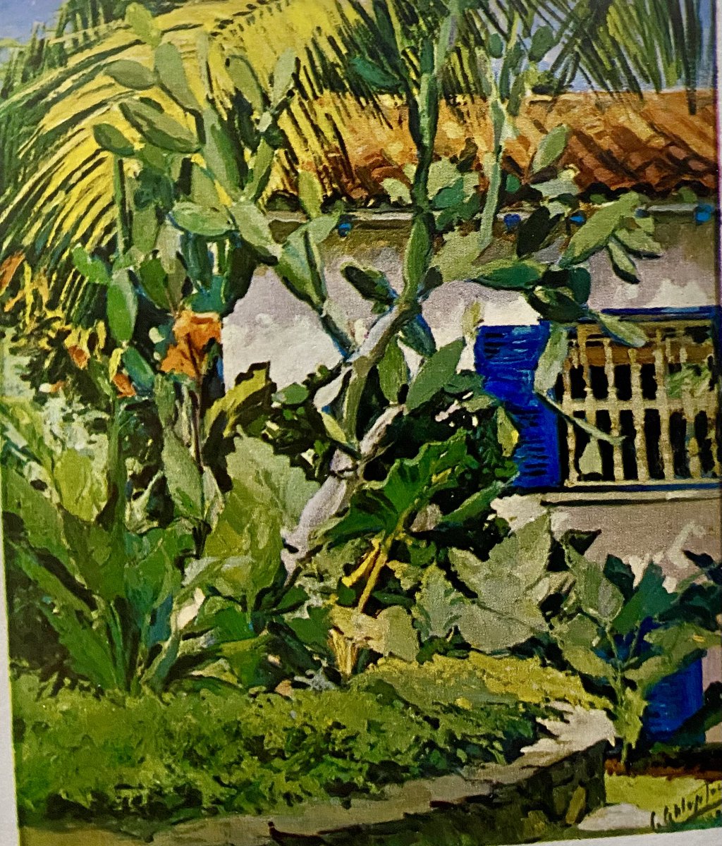 nissnickmich's tweet photo. “Techos rojos-Macuto” (1956). Obra del pintor germano-venezolano Eduardo Schlageter #arte #pintura #macuto #laguaira #venezuela #vzla #curiosidades #4Octubre https://t.co/ckhPu3yAKO