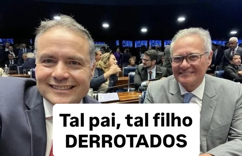 DamaDeFerroTV's tweet photo. Alagoas defenestra Renan pai do Senado e oblitera Renan Filho do governo do estado.

Grande dia 👍 https://t.co/TBVUi3mwt7