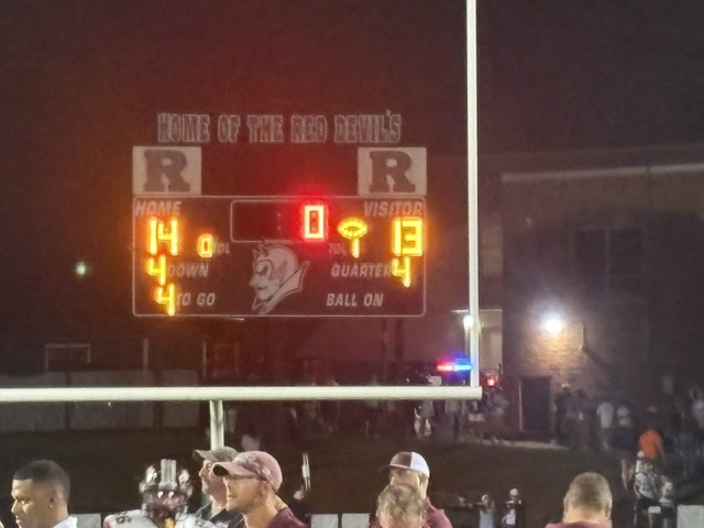 Ridgegameday's tweet photo. In classic down to the wire Skyland Conference Game, Ridge HS Football Defeated Phillipsburg HS 14-13!  The game was decided on the last play as RHS scored with no time left on the clock!  Ridge has defeated Phillipsburg 2 of the last 3 years!  Go Ridge! https://t.co/avJyWC1o6m