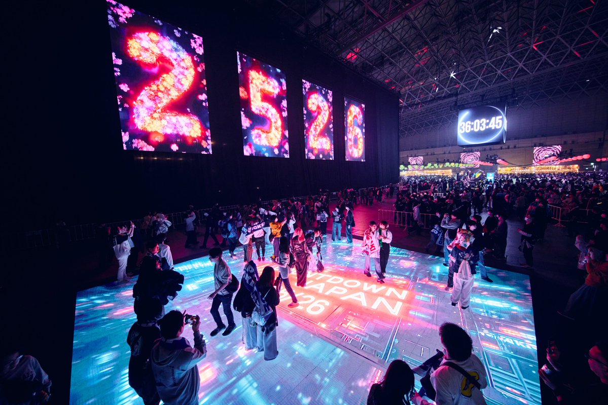 rockinon_fes's tweet photo. 【COUNTDOWN JAPAN 26/27】
／
次のJフェスは年末のCOUNTDOWN JAPAN！
＼

今年のCOUNTDOWN JAPANは
2026年12月26日(土)・27日(日)／29日(火)・30日(水)・31日(木)に開催🌎️🚀
※28日(月)は休演日となります

第1弾出演アーティストは今月中旬に発表予定です。
ぜひ楽しみにしていてください！

#CDJ2627
