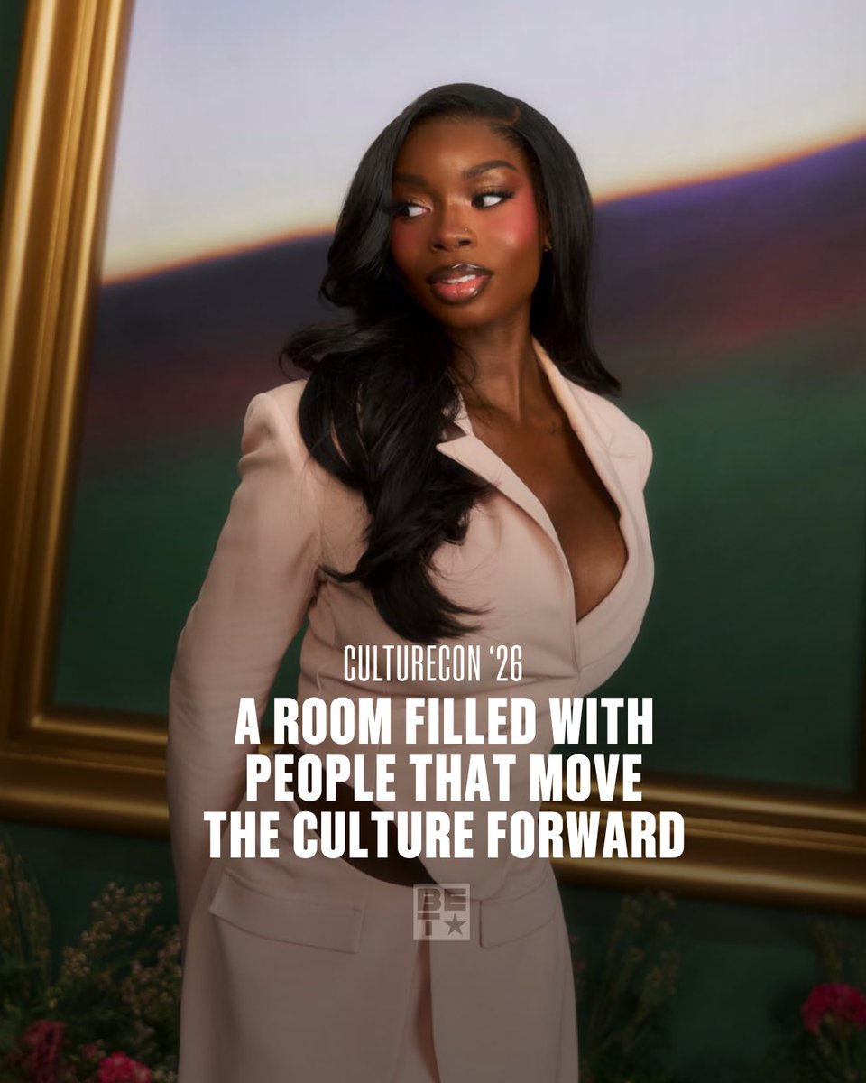 BET's tweet photo. #Culturecon 2026 🖤 https://t.co/KRTxGaKBhC