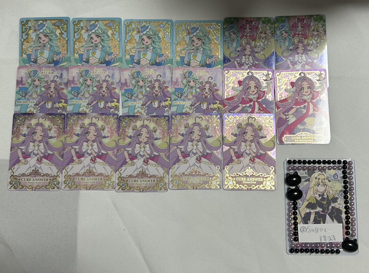 Sugar_1823's tweet photo. 映画 名探偵プリキュア！ 不思議な庭と2人の秘密 キラキラカードグミ プリキュア たんプリ キミプリ わんぷり 【交換 譲渡】

【譲】画像のもの

【求】同異種 アルカナ アルカナ・シャドウ＞定価+送料

交換優先、比率違い可、郵送のみ📮
検索からもお気軽にお声がけ下さい(*.ˬ.)" https://t.co/iYNTDXiT8Y