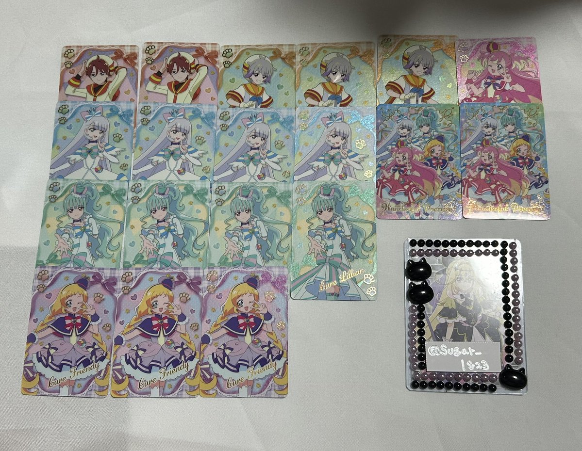 Sugar_1823's tweet photo. 映画 名探偵プリキュア！ 不思議な庭と2人の秘密 キラキラカードグミ プリキュア たんプリ キミプリ わんぷり 【交換 譲渡】

【譲】画像のもの

【求】同異種 アルカナ アルカナ・シャドウ＞定価+送料

交換優先、比率違い可、郵送のみ📮
検索からもお気軽にお声がけ下さい(*.ˬ.)" https://t.co/iYNTDXiT8Y
