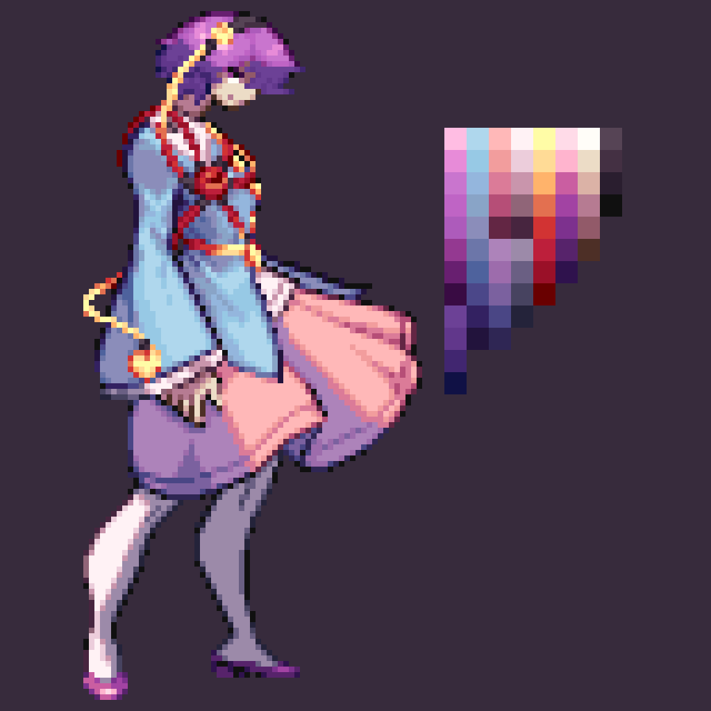 RXMETALSUN's tweet photo. it looks like twitter's compression didn't do the sprites any favors... next time, i'll choose a better aspect ratio. https://t.co/rTaoNSURes