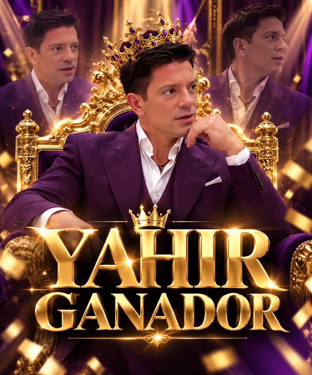 Betancourt_Chef's tweet photo. Desde el Jueves para mi 

YAHIR GANADOR https://t.co/5KFZ6cvMbG
