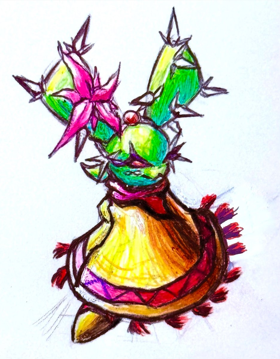 Real_Mr_Board's tweet photo. Bit late to it this year but inktober day 4 cactus.
Featuring @lightdashers cacee https://t.co/2il57hof4A