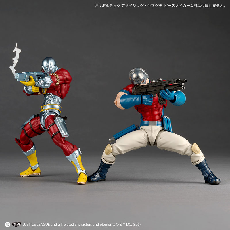 AmiAmi_English's tweet photo. 💥Pre-orders open!💥
Revoltech Amazing Yamaguchi Peacemaker (Kaiyodo)
Order from👉https://t.co/FbFkXiwJOz
#Peacemaker #DCComics #Revoltech https://t.co/Mp3yuHjHwW