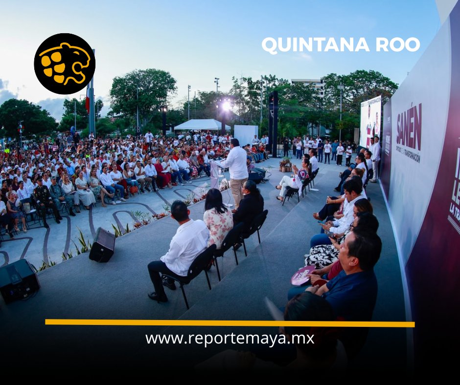 ReporteMayaMX's tweet photo. #ReportePolitico #QuintanaRoo
@jorge_sanen rinde cuentas en #Cancun y presenta resultados de su #SegundoInformeLegislativo
https://t.co/Q6jSO7NoBJ
@CongresoQRoo @PartidoMorenaMx https://t.co/CeJeKsRioF