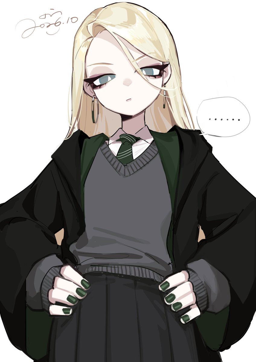meruyex's tweet photo. 【二創】
各位麻瓜們，我畫了三張不同版本���Malfoid
請��讚數讓我知道你是哪個教派的
你現在看到的是貧乳Malfoid
還有另外兩張在我的版面上，自己去尋找吧!

#Malfoid #SFW https://t.co/FNEaUc0DKd