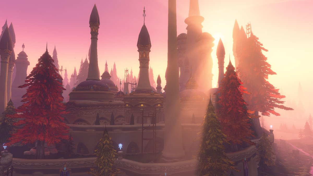 Craft12354's tweet photo. Sonnenaufgang über Dalaran ☀️

#WorldofWarcraft #WoWForever https://t.co/CW001DqIpw
