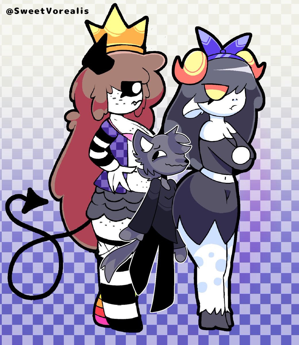 SweetVorealis's tweet photo. Wife Sandwich

Featuring me, my wonderful @JuuEmpathy and a little friend, @Felipe01525376 <33

Thank you for the template @LuchosFactory !!! https://t.co/xX0rJjvGSQ