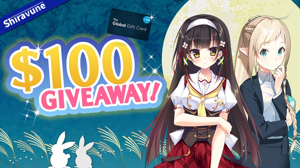 shiravune's tweet photo. 🍁 $100 GIVEAWAY! 🌰
Repost for your chance to WIN a $100 Global Gift Card!  Make sure to check our Steam page for our Shiravune Autumn Sale! 🛒: https://t.co/hapC6CTaaJ https://t.co/yOBSjdJf1L