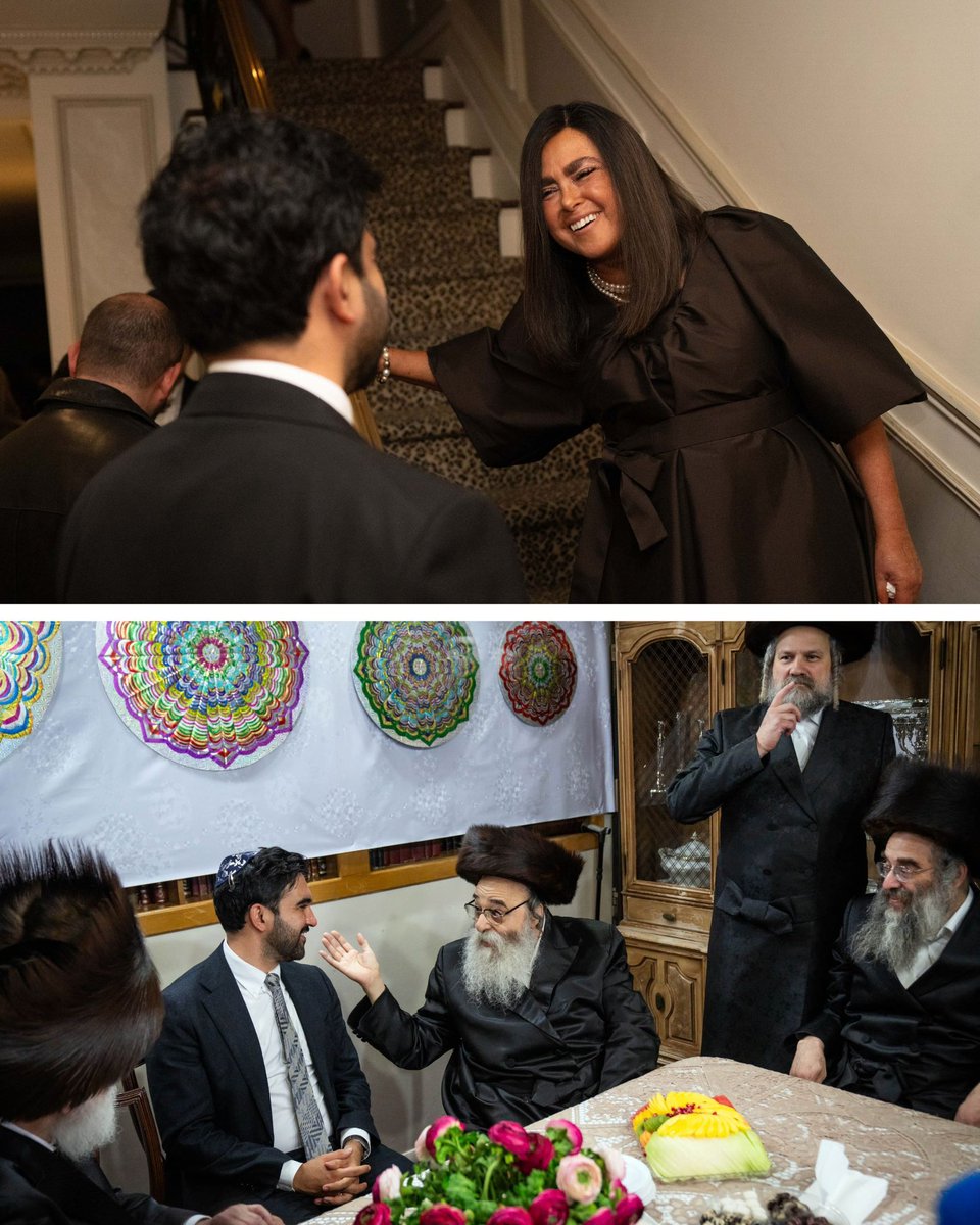 NYCMayor's tweet photo. Last week, I was invited into the homes of Jewish New Yorkers across the city to celebrate the holiday of Sukkot. 

It was a pleasure to be welcomed into these sukkot, in a beautiful tradition rooted in gratitude, gathering, humility and community. https://t.co/3OYgcD4Wsg