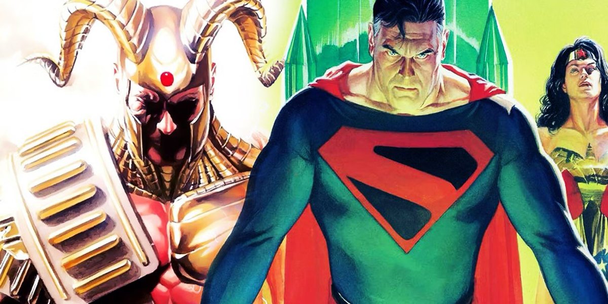 chicobarney's tweet photo. Kingdom Come (O Reino do Amanhã). Quadrinho escrito pelo Mark Waid e desenhado pelo Alex Ross. É uma fábula sobre o radicalismo e o rompimento da tradição. Serve como metáfora dos gibis da época, mas acaba abrangendo também os ciclos da nossa história. https://t.co/fMx5VcYQdu