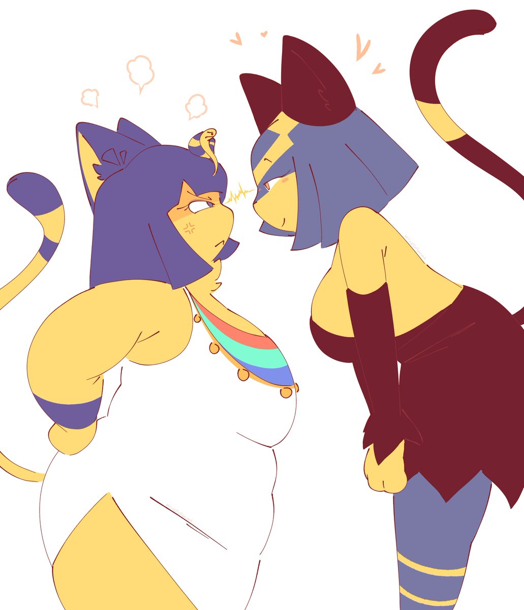 TeaffyPancaek's tweet photo. Ankha 😺 

Someone told me to draw Ankha but idk which one https://t.co/CnyPxXjfYC