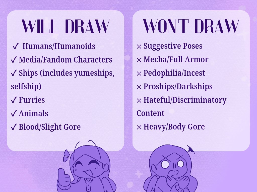 HPurplicious's tweet photo. [ RTS are very much appreciated! ]

ICON &amp; CHIBI ART C⭐MMS ARE OPEN!!!

✦ International and local prices available
✦ Please read my TOS and what I can/can't draw before reaching out 
✦ Message me if interested ^^

#artph #artcommissionsopen https://t.co/YrHuioDseB