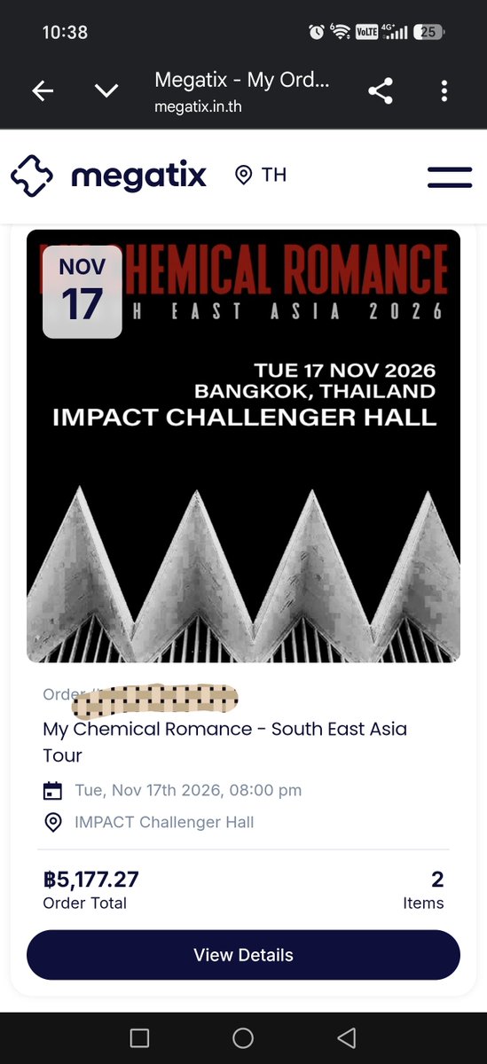blswgr81863's tweet photo. ปล่อยบัตร My chemical romance 
2ใบ (17 พ.ย.) สนใจ dm ค้าบ
#mcr #mychemicalromanceliveinbangkok
#ปล่อยบัตร https://t.co/veJQVfta9L