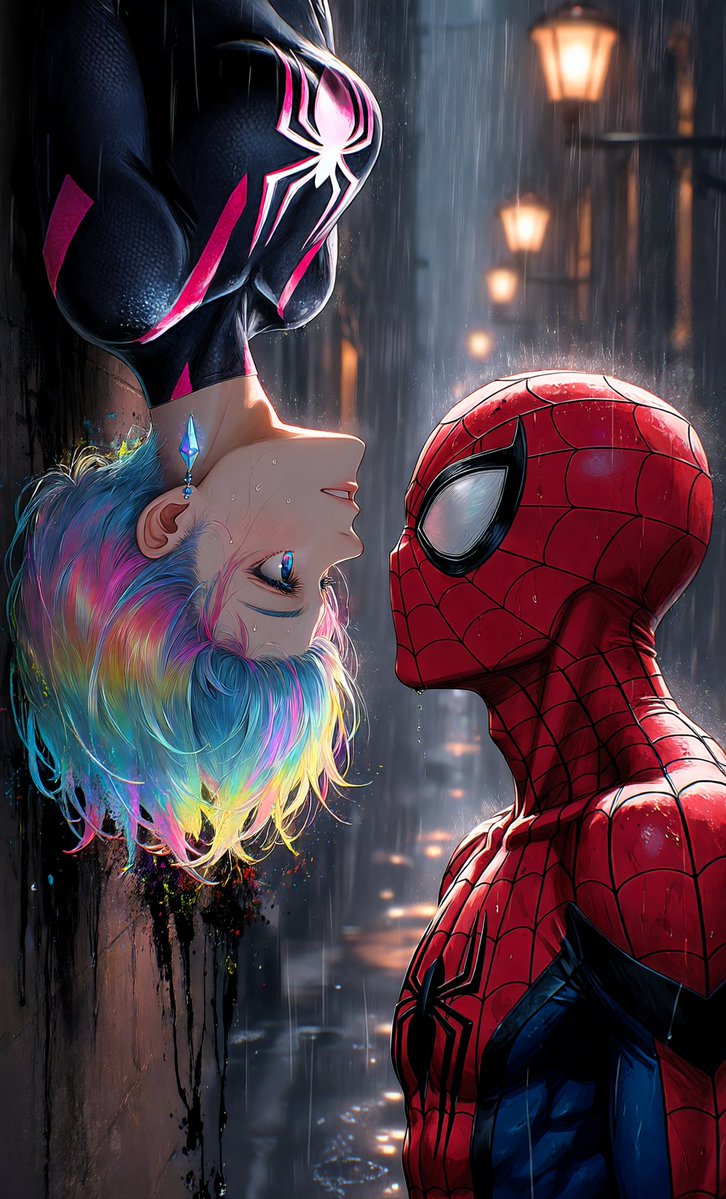 TheVivyProject's tweet photo. 🕷️🕸️

#spiderman #pixai #aiart #digitalart #originalcharacter https://t.co/Gt64eYpPNw