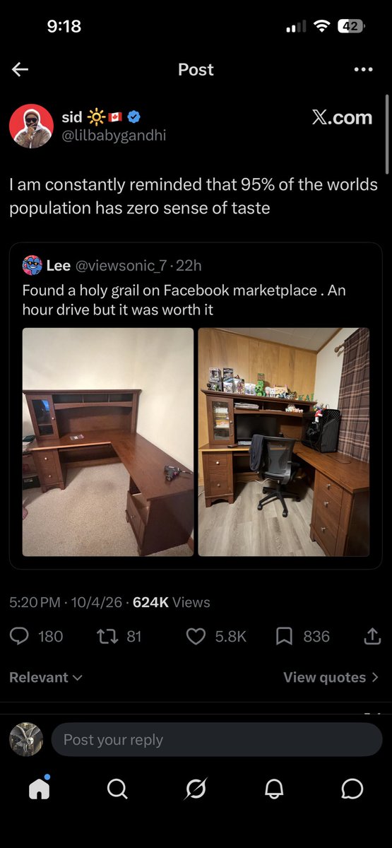 mystsl's tweet photo. This shit is like dissing classic albums and it turns out you’re a Swiftie https://t.co/jHX6WiEzSC
