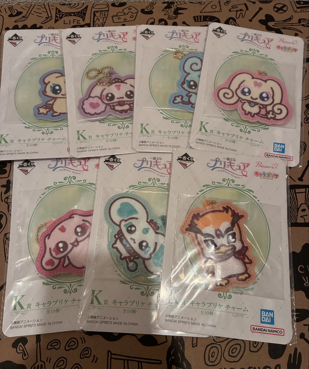 trhk_123721's tweet photo. プリキュア 一番くじ 交換 買取 

【譲】画像のもの

【求】定価+送料

記載の数字分以上、下位賞の抱き合わせお願いいたします🙇‍♀️
M.L賞優先的にお選びいただけますと幸いです。
(K賞のみももちろんOK)

銀行振込、郵送でのお取引📮

お心当たりのある方、お気軽にお声掛けください🙇‍♀️ https://t.co/dCpte2cQJp
