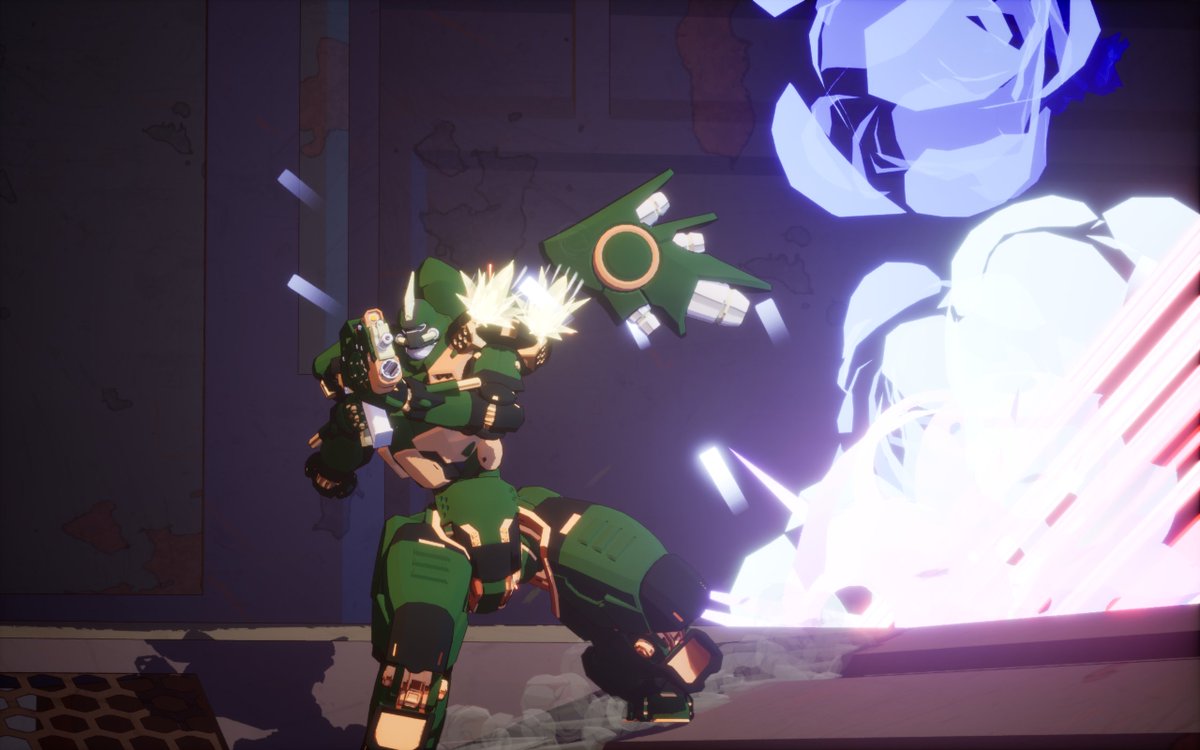 HitbreakGames's tweet photo. Our newest devlog is underway!
Excited to see how everyone will react to this one. Stay tuned!

最新版の開発ログ+日本語版のStaemデモ
この２つの公開準備が進行中！
#Mecha #indiegame #CodeRapid #メカ https://t.co/Nm1IAFyqBD