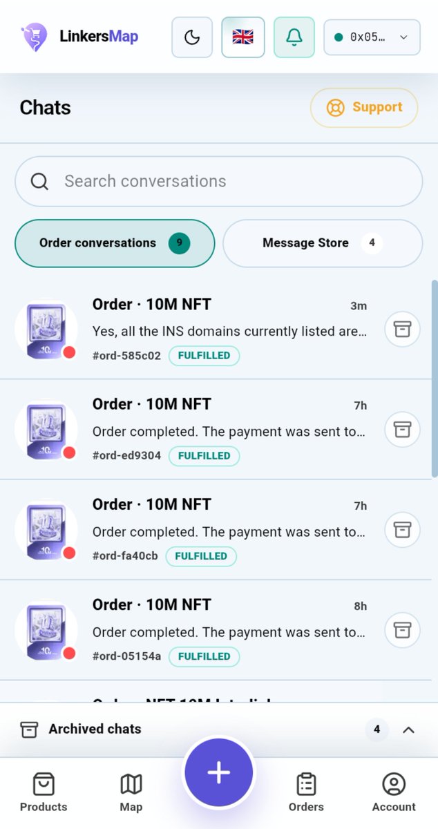 Its_Fahim123's tweet photo. My LinkersMap Journey: From Creating a Store to Making Real Sales 

Yesterday, I shared my experience using @LinkersMap from a seller’s perspective after creating my own store, INS Name & NFT Market.

I started the store to showcase and sell my .itl domain NFTs and selected InterLink ecosystem NFTs in one place.

Today, I checked the marketplace again and I’m genuinely happy with the progress.

🏪 2,425 stores are now on LinkersMap.

And among them, my INS Name & NFT Market is currently appearing in the Top 2 on the map. 🥈

For me, this is more than just a ranking.

I’m actually using the store—not simply listing products and leaving them there.

📦 Multiple orders fulfilled
⭐ 5.0 rating from verified reviews
💬 Active buyer conversations
🛒 .itl domains available
🎨 InterLink ecosystem NFTs listed
⚡ Multiple 10M NFT orders completed

That’s what makes the experience exciting.

LinkersMap gives sellers a place to create a store, list digital assets, set their own prices, interact with buyers, complete orders and build a marketplace reputation within the InterLink ecosystem.

When I first created my store, I was simply experimenting with the marketplace.

Now I’m actually making sales, fulfilling orders and watching my store gain visibility.

From simply listing assets → to building a real marketplace presence. 

And this is still just the beginning.

I’ll continue adding more .itl names and InterLink ecosystem assets to my store and see where this journey takes me.

Want to check my listings?

👇 INS Name & NFT Market
https://t.co/xMQ6pob8Ip

Explore the marketplace:
https://t.co/VwnvKrIDw6

@LinkersMap @Dr_Picoin @ArifAhmedITL
@inter_link @kv_interlink @reina_itl

#LinkersMap #InterLink #ITL #ITLG #NFT  #LMP