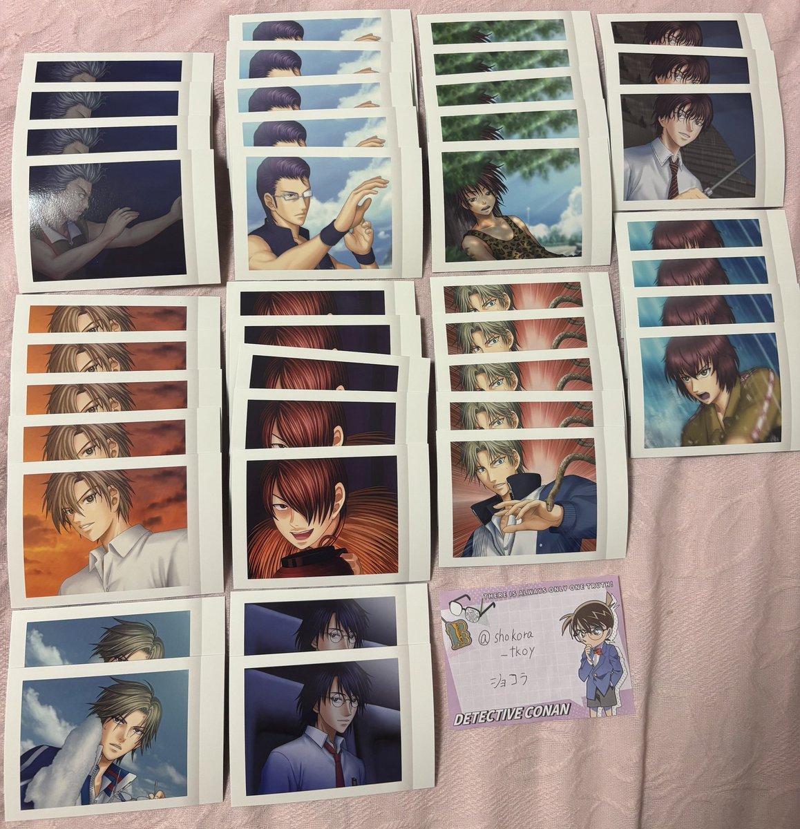shokora__tkoy's tweet photo. 【交換】新テニスの王子様 テニプリ 学プリ ドキサバ ぱしゃこれ

【譲】kv･･･丸井2、幸村3、遠山4、佐伯5、神尾3、亜久津4、跡部5、木手3、全員集合(学プリ)5、全員集合(ドキサバ)5

スチル･･･亜久津4、木手5、遠山5、観月3、佐伯5、神尾5、跡部5、丸井4、手塚2、忍足2

【求】同種白石 https://t.co/7D1bPSc7a6