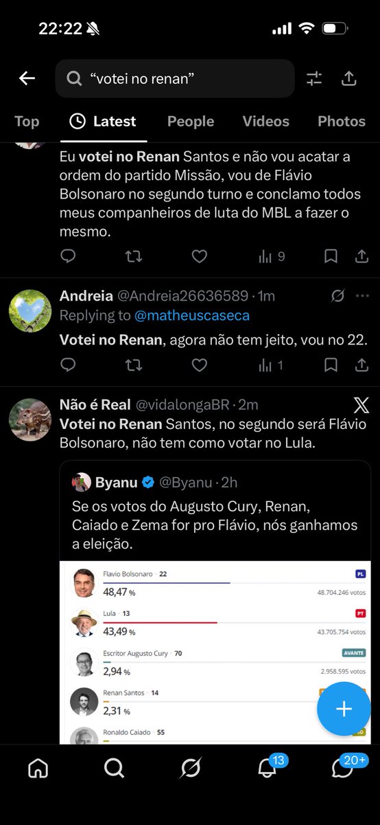 Tiagogreis's tweet photo. Botei no Twitter

“Votei no Caiado”
“Votei no Cury”
“Votei no Renan”

Vale a pena vocês conferirem com os próprios olhos… https://t.co/jCyvTXhz6c