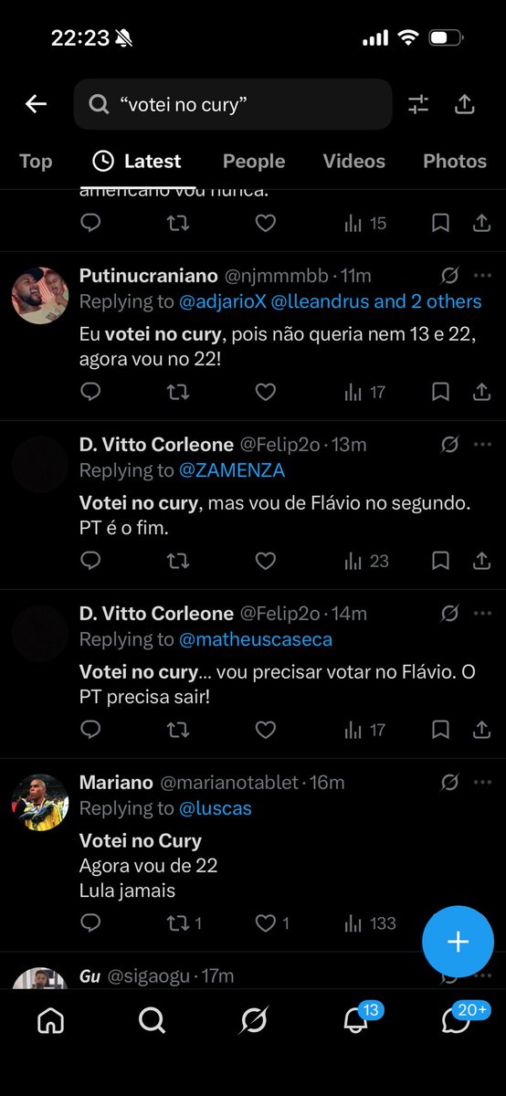 Tiagogreis's tweet photo. Botei no Twitter

“Votei no Caiado”
“Votei no Cury”
“Votei no Renan”

Vale a pena vocês conferirem com os próprios olhos… https://t.co/jCyvTXhz6c