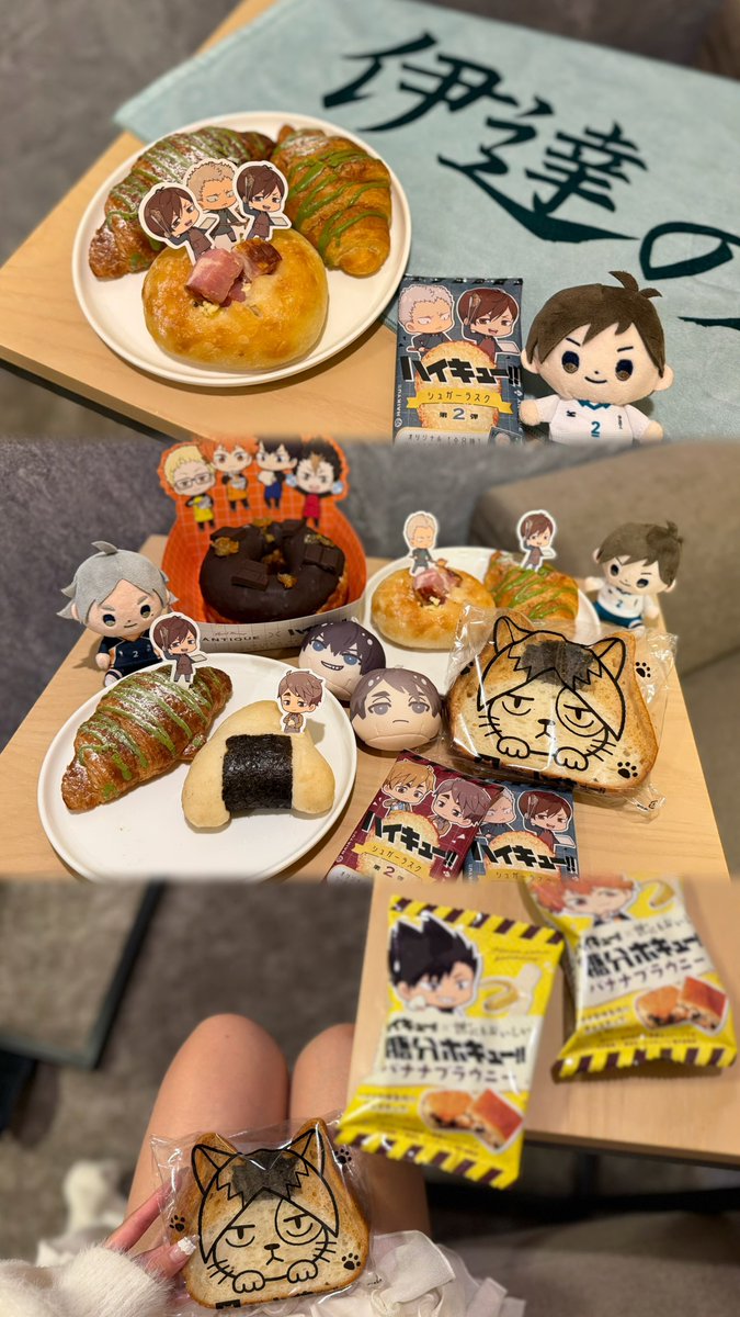 douxsky's tweet photo. 直近の飲食コラボ😚🥐🤍 https://t.co/nlxhUBrTdJ