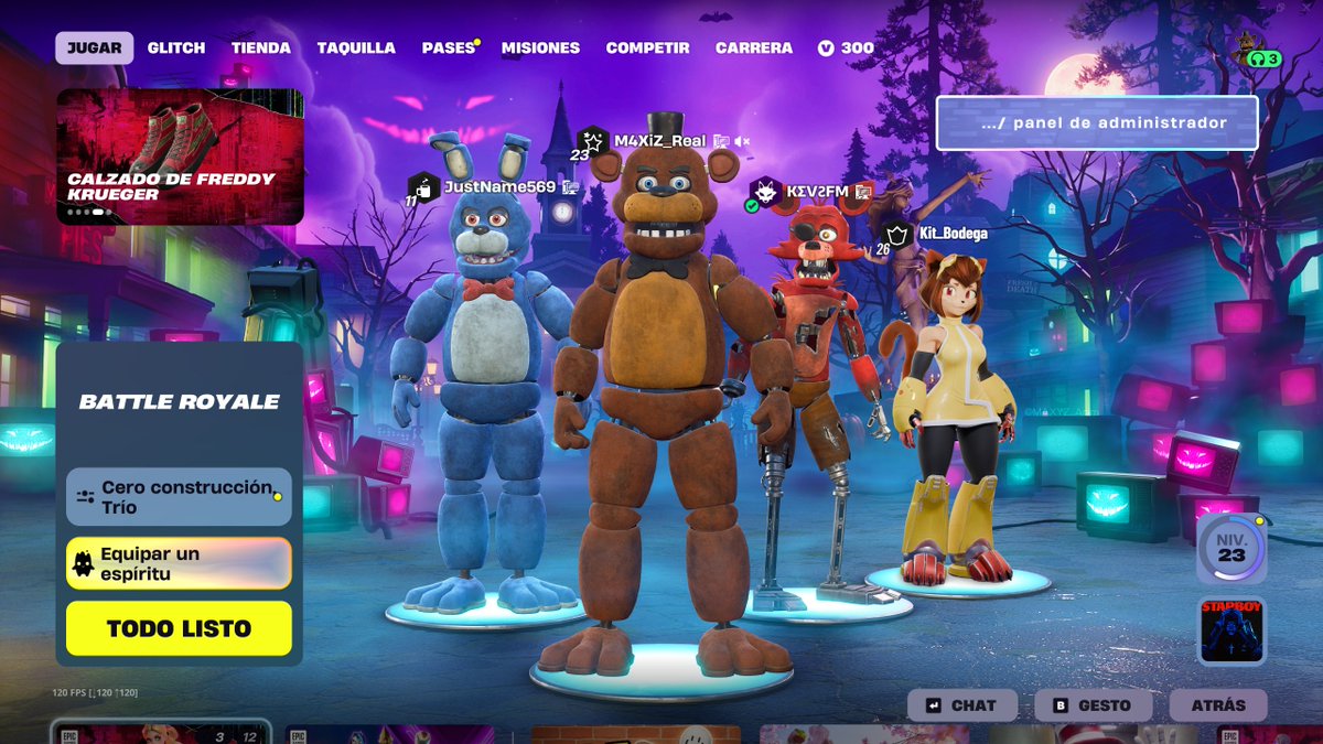 MAXYZ_Anim's tweet photo. Fortnite feels so strange today...
#Fortnite #Fortnitemares2026 #FNAF #Gameoverse #kitㅤbodega #kitgameoverse #Blender #3Darts https://t.co/ODnf3yzLOQ