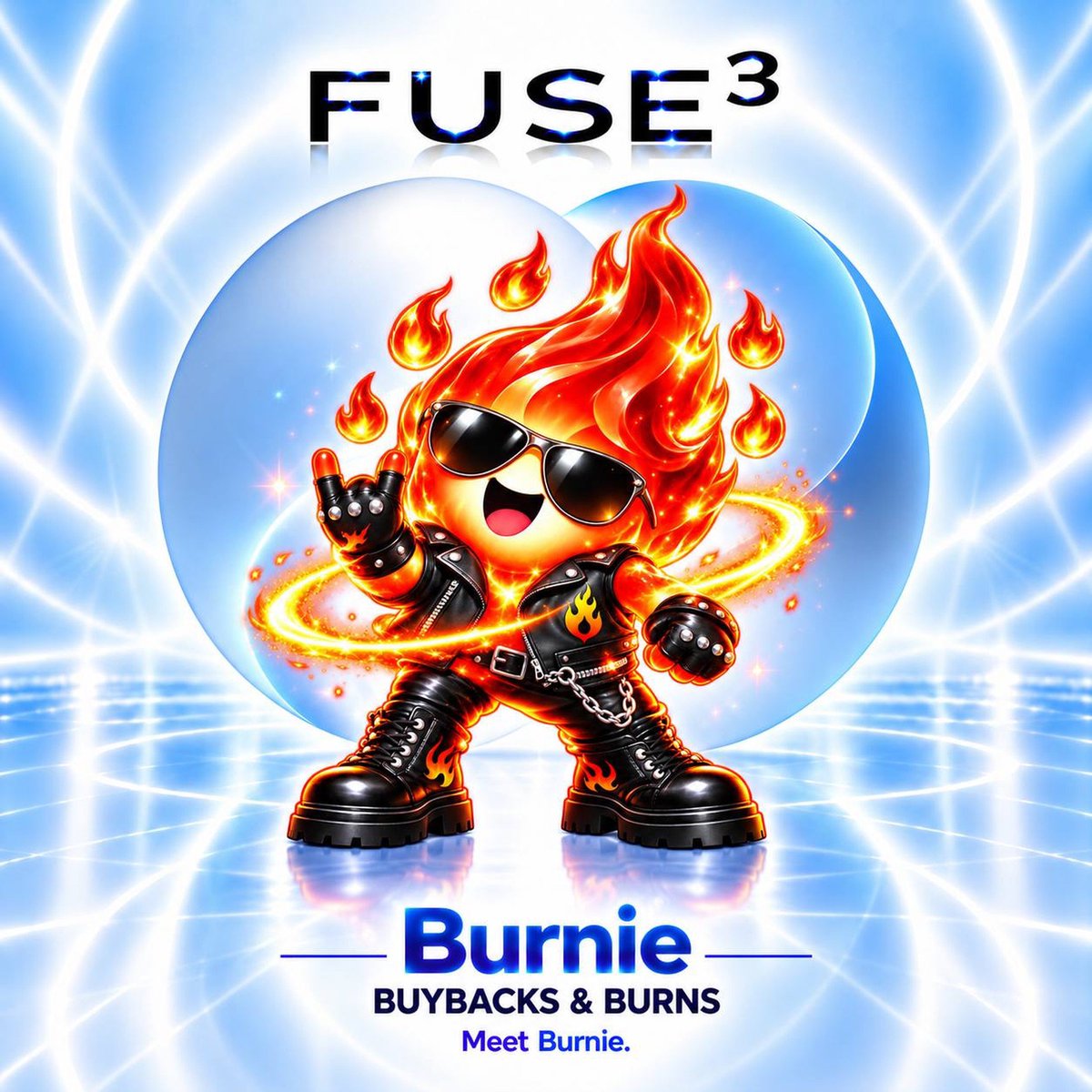 kingBullishxsv's tweet photo. 🔥 FUSE³ is heating up! 🔥
Burnie isn’t just a meme — the buybacks &amp; burns narrative gives the project a deflationary angle. 🚀
The community is building, the energy is growing, and I’m watching this one closely. 👀🔥
Stay focused. Stay bullish. #FUSE3 #Burnie #Crypto https://t.co/OHx284C2v4