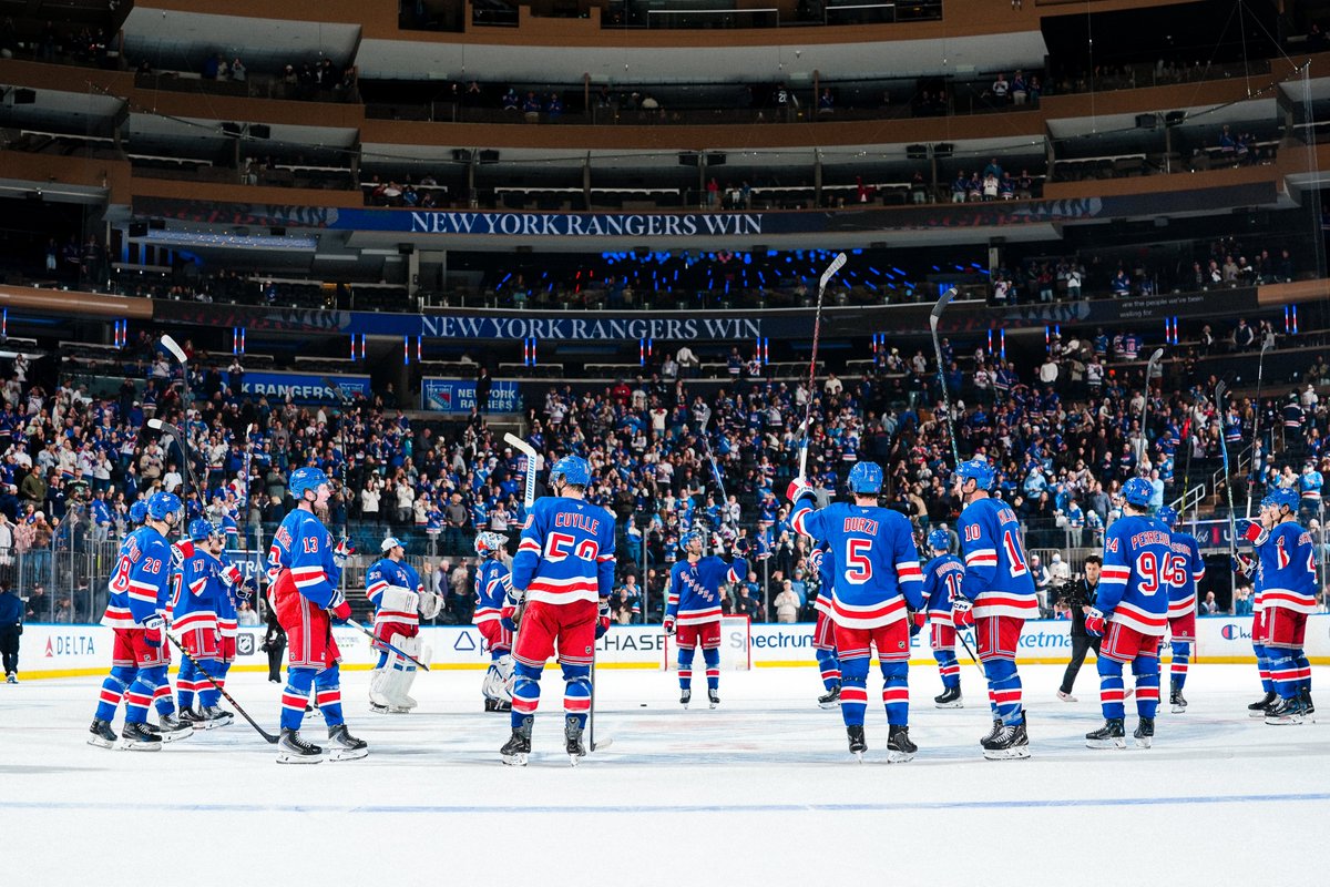 NYRangers's tweet photo. Good win, goodnight 😴 https://t.co/NldSNGfMJF