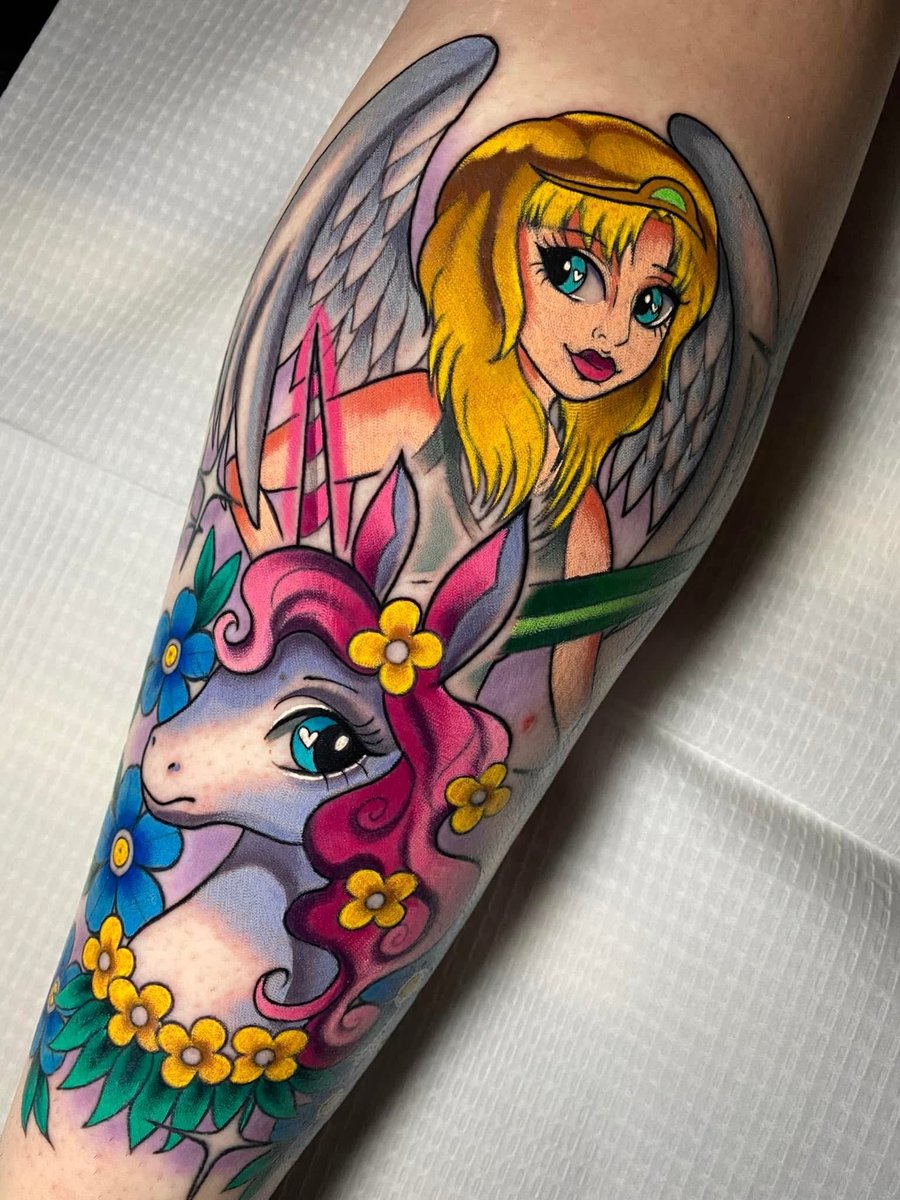 noraghxst's tweet photo. My wizard101 tattoos ❤️ 

Deer knight and sacred charge https://t.co/qYb3ZD23oP
