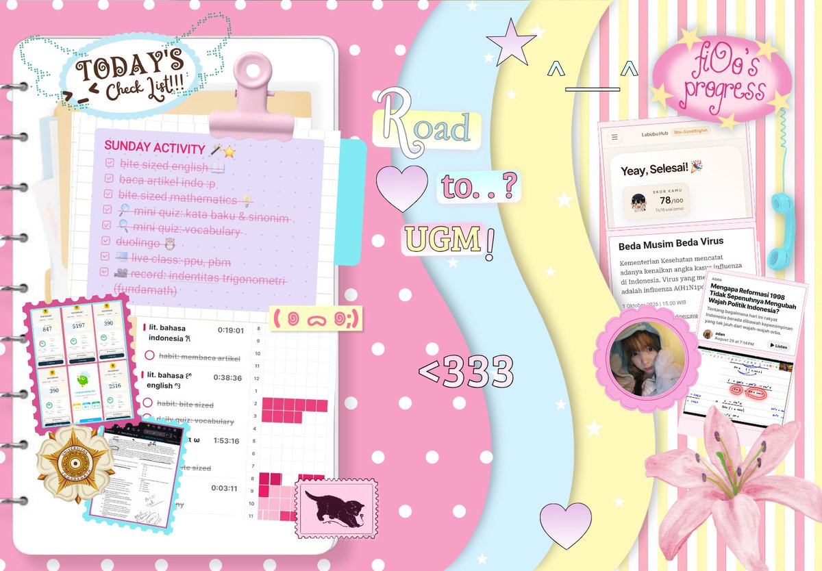 kedocteran's tweet photo. fiOo's 🌸 daily #studyprogress [day 31] 🐈‍⬛ https://t.co/Aj1KX0f9mm