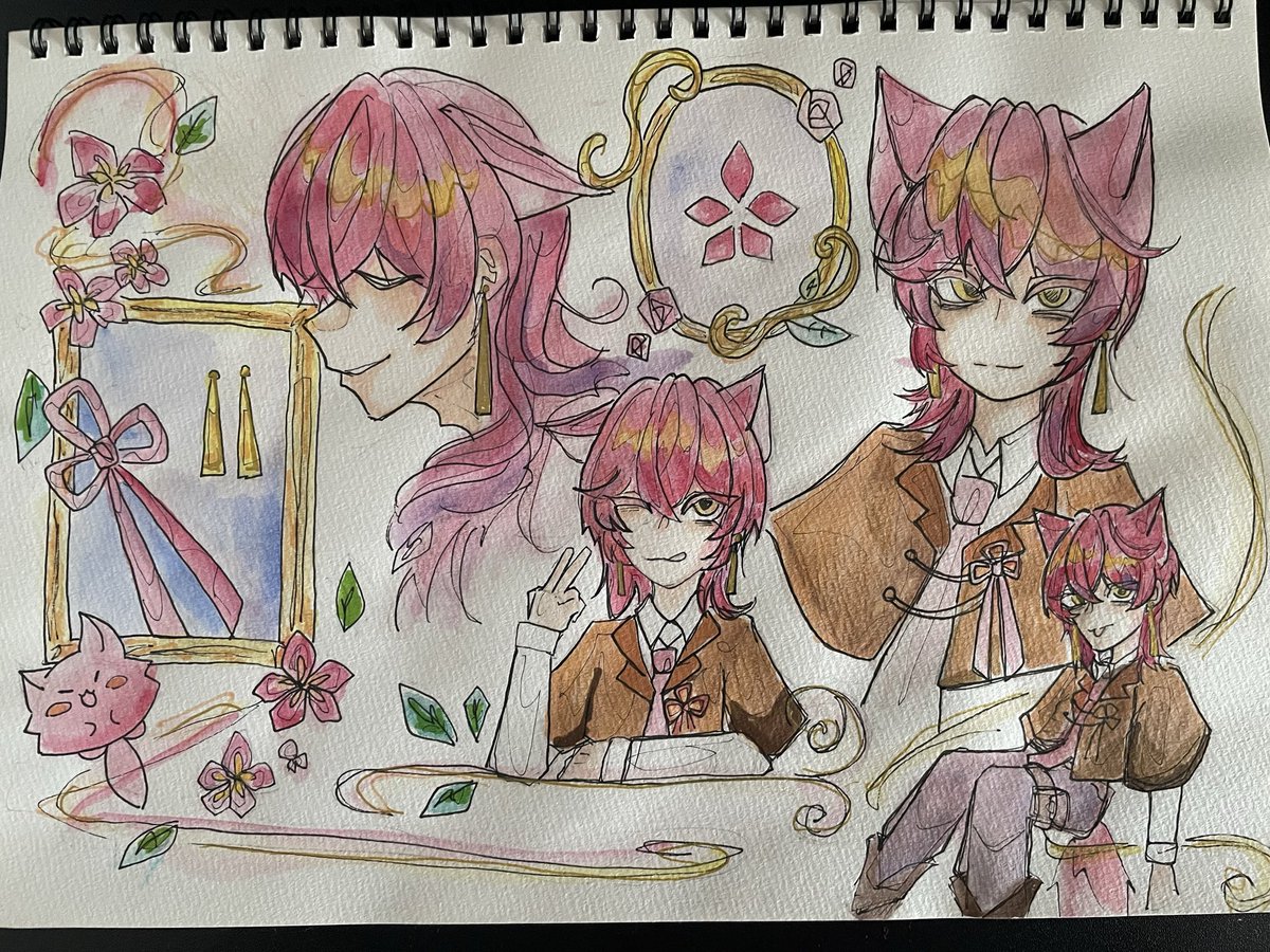 Sak0ra_k's tweet photo. 🌸自分の子🦊

#illustration‌‌ https://t.co/ByCva00MQ5
