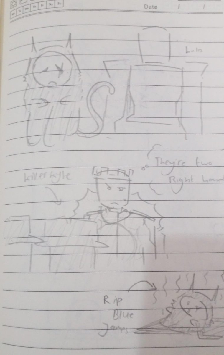 LestarMeri's tweet photo. Darkest hours doodles :D (1/2) https://t.co/a8xrFWJcFX